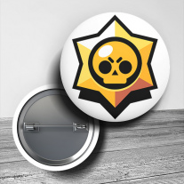 Значок Brawl Stars 56 мм